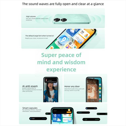Honor Play10C, 6GB+128GB, Side Fingerprint, 6.61 inch MagicOS 9.0 Android 15 Dimensity 6300 Octa Core, Network: 5G, OTG (Black) - Honor by HONOR | Online Shopping UK | buy2fix