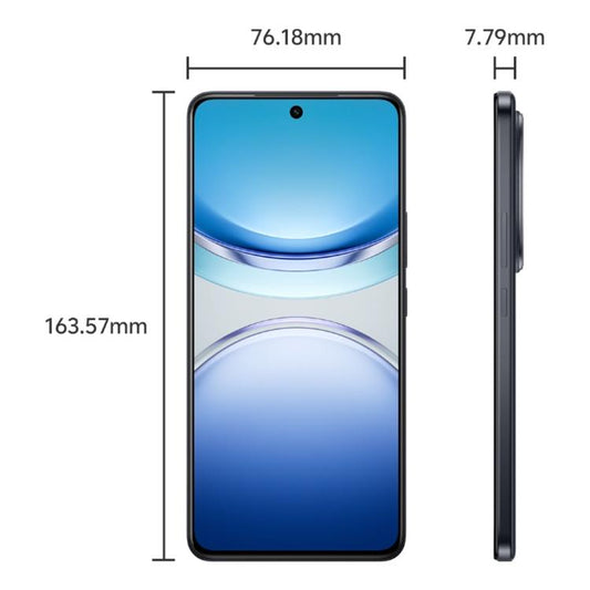 vivo Y300, 8GB+128GB, Face ID / Screen Fingerprint Identification, 6.77 inch Android 15 OriginOS 5 Dimensity 6300 Octa Core, OTG, Network: 5G (Black) - vivo by vivo | Online Shopping UK | buy2fix