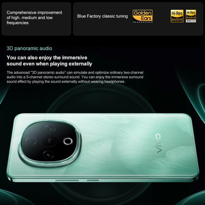 vivo Y300, 8GB+256GB, Face ID / Screen Fingerprint Identification, 6.77 inch Android 15 OriginOS 5 Dimensity 6300 Octa Core, OTG, Network: 5G (Cyan) - vivo by vivo | Online Shopping UK | buy2fix