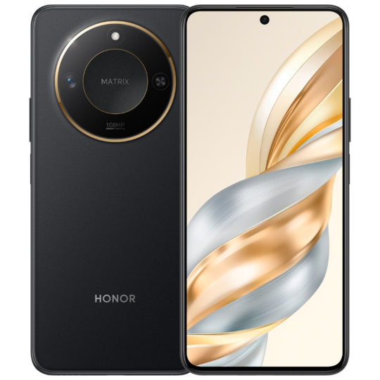 Honor X60, 8GB+256GB, Side Fingerprint, 6.8 inch MagicOS 8.0 Dimensity 7025-Ultra Octa Core, Network: 5G, OTG, Support Google Play (Black)