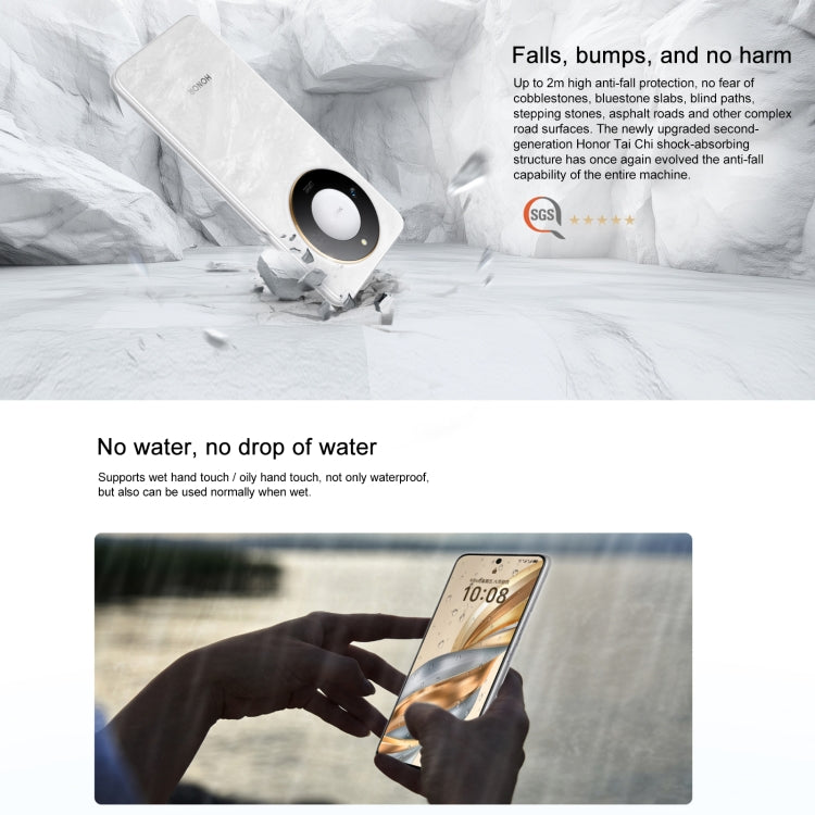 Honor X60, 12GB+256GB, Side Fingerprint, 6.8 inch MagicOS 8.0 Dimensity 7025-Ultra Octa Core, Network: 5G, OTG, Support Google Play (White) - Honor by HONOR | Online Shopping UK | buy2fix