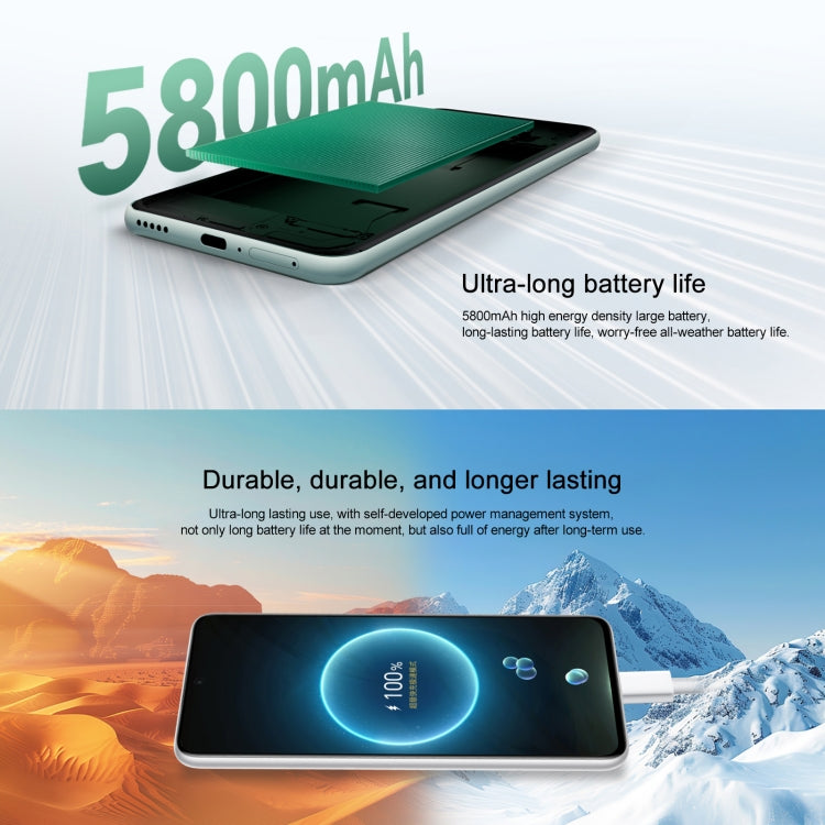 Honor X60, 12GB+256GB, Side Fingerprint, 6.8 inch MagicOS 8.0 Dimensity 7025-Ultra Octa Core, Network: 5G, OTG, Support Google Play (White) - Honor by HONOR | Online Shopping UK | buy2fix