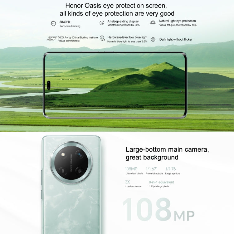 Honor X60 Pro, 8GB+256GB, Screen Fingerprint, 6.78 inch MagicOS 8.0 Snapdragon 6 Gen1 Octa Core, Network: 5G, OTG, Support Google Play (Grey) - Honor by HONOR | Online Shopping UK | buy2fix