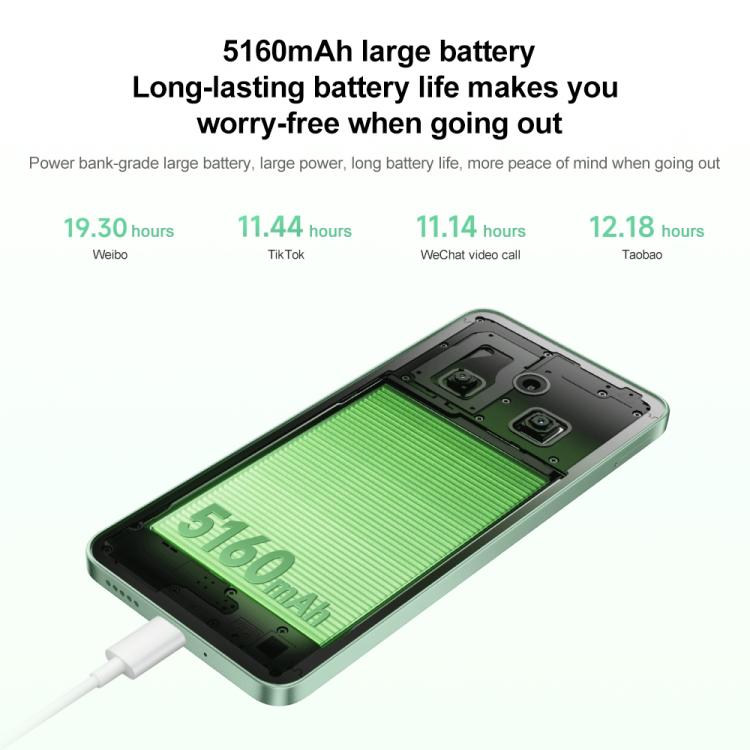 Xiaomi Redmi 14C, 6GB+128GB, 6.88 inch Xiaomi HyperOS MediaTek Helio G81-Ultra Octa Core, Network: 4G, Not Support Google Play (Green) - Xiaomi Redmi by Xiaomi | Online Shopping UK | buy2fix