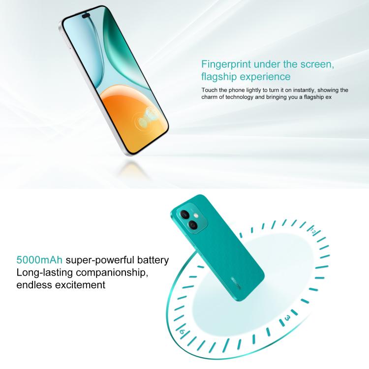 Honor Play9T Pro, 8GB+256GB, Screen Fingerprint, 6.7 inch MagicOS 8.0 Android 14.0 Dimensity 6080 Octa Core, Network: 5G, OTG, Not Support Google Play (Green) - Honor by HONOR | Online Shopping UK | buy2fix