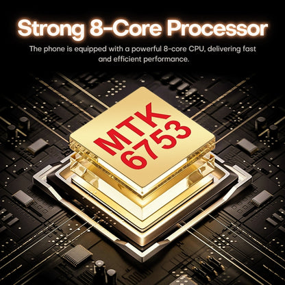 i16 Pro Max / A08A, 3GB+64GB, 6.73 inch Screen, Face Identification, Android 8.1 MTK6753 Octa Core, Network: 4G, Dual SIM, EU Plug (Gold) -  by buy2fix | Online Shopping UK | buy2fix