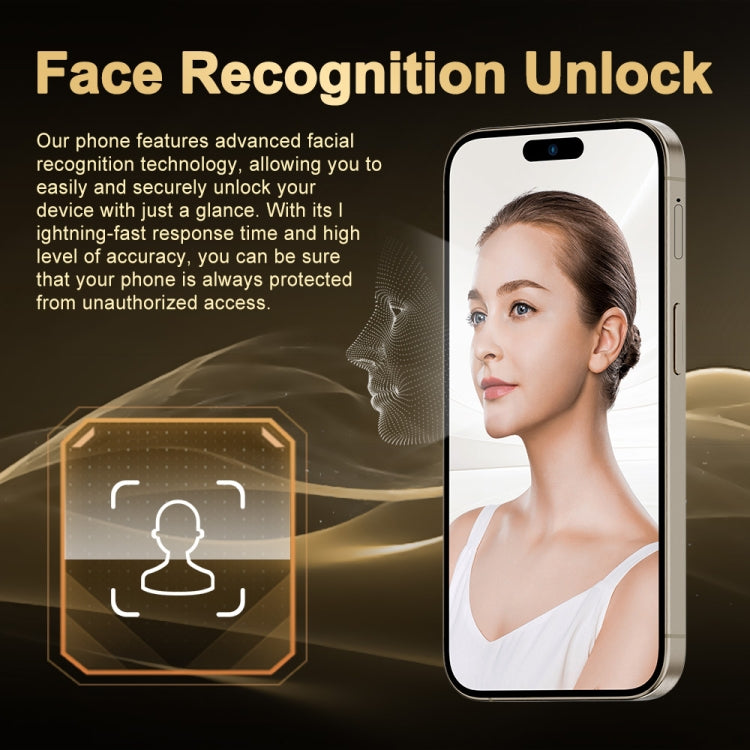 i16 Pro Max / Q5, 2GB+16GB, 6.5 inch Screen, Face Identification, Android 8.1 MTK6580P Quad Core, Network: 3G, Dual SIM, AU Plug (Black) -  by buy2fix | Online Shopping UK | buy2fix