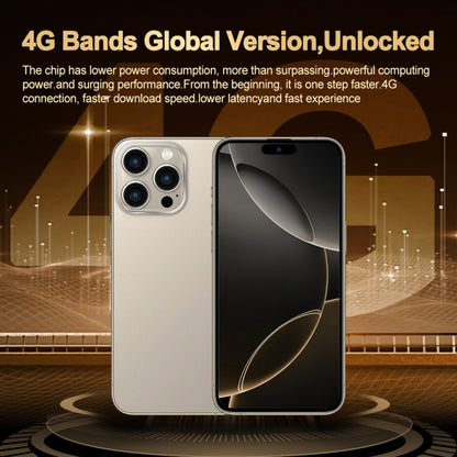 i16 Pro Max / Q5A, 6GB+128GB, 6.5 inch Screen, Face Identification, Android 10 MTK6762 Octa Core, OTG, NFC, Network: 4G, Dual SIM, EU Plug (Black) -  by buy2fix | Online Shopping UK | buy2fix