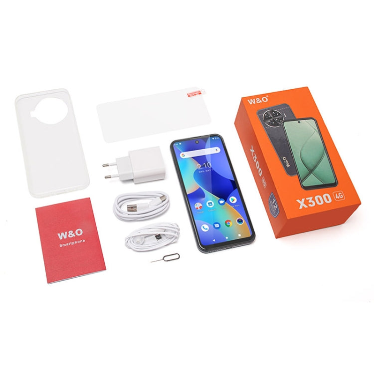 W&O X300, 3GB+32GB, 6.528 inch Android 10 Mediatek MT6739 Quad Core, Network: 4G (Black) by buy2fix
