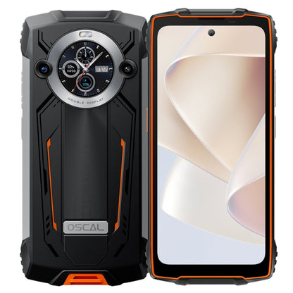 Blackview Oscal PILOT 2, 8GB+256GB, IP68/IP69K/MIL-STD-810H, 6.5 inch Android 14 MediaTek MT6789 Octa Core, Network: 4G, OTG, NFC (Orange) by buy2fix