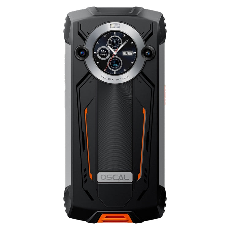 Blackview Oscal PILOT 2, 8GB+256GB, IP68/IP69K/MIL-STD-810H, 6.5 inch Android 14 MediaTek MT6789 Octa Core, Network: 4G, OTG, NFC (Orange) by buy2fix