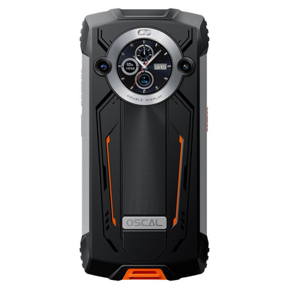 Blackview Oscal PILOT 2, 8GB+256GB, IP68/IP69K/MIL-STD-810H, 6.5 inch Android 14 MediaTek MT6789 Octa Core, Network: 4G, OTG, NFC (Orange) by buy2fix