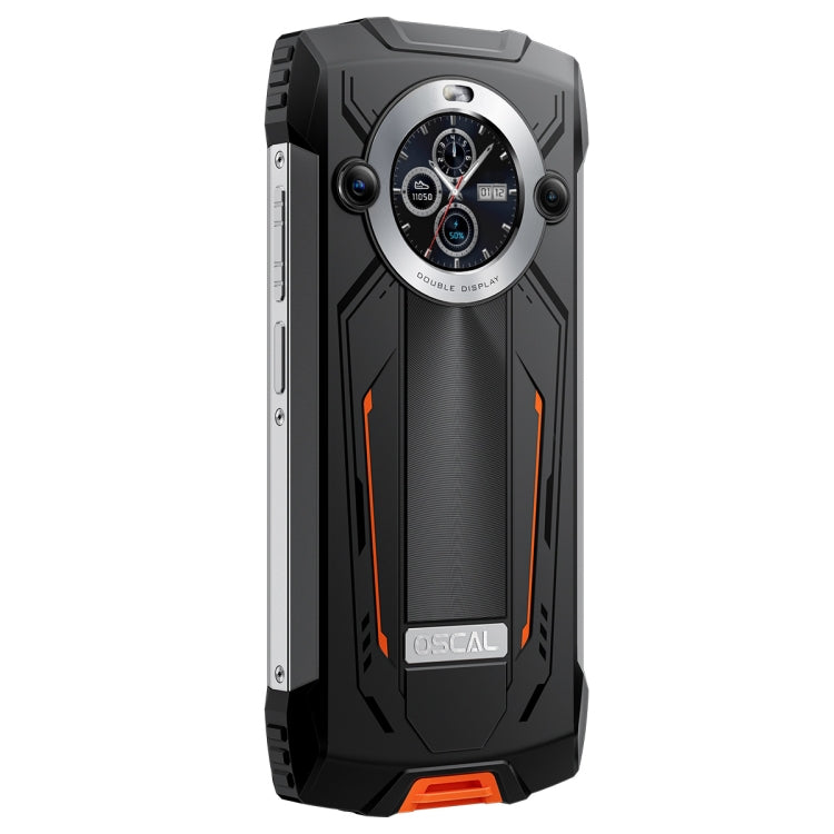 Blackview Oscal PILOT 2, 8GB+256GB, IP68/IP69K/MIL-STD-810H, 6.5 inch Android 14 MediaTek MT6789 Octa Core, Network: 4G, OTG, NFC (Orange) by buy2fix