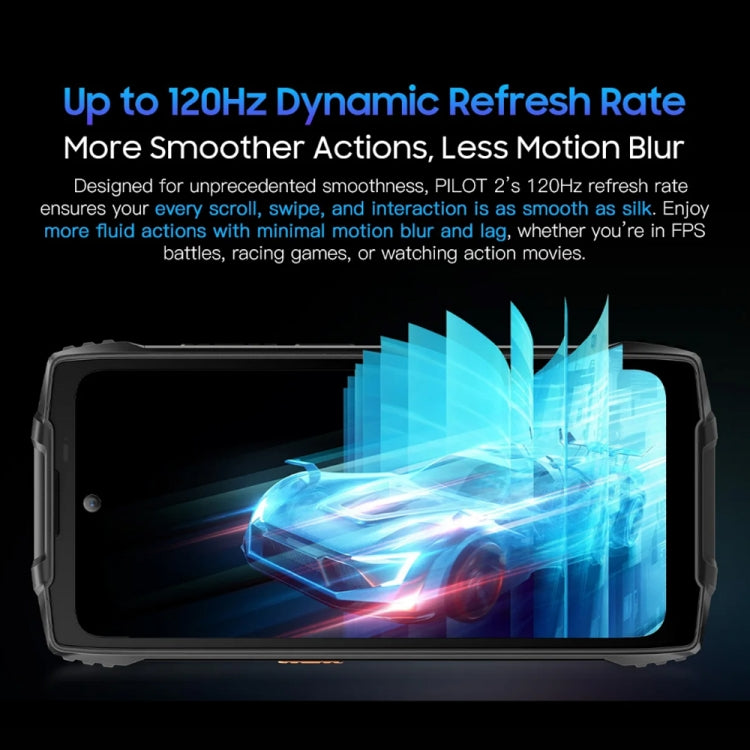 Blackview Oscal PILOT 2, 8GB+256GB, IP68/IP69K/MIL-STD-810H, 6.5 inch Android 14 MediaTek MT6789 Octa Core, Network: 4G, OTG, NFC (Orange) by buy2fix