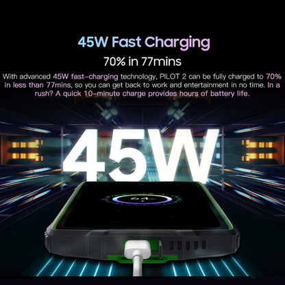 Blackview Oscal PILOT 2, 8GB+256GB, IP68/IP69K/MIL-STD-810H, 6.5 inch Android 14 MediaTek MT6789 Octa Core, Network: 4G, OTG, NFC (Orange) by buy2fix