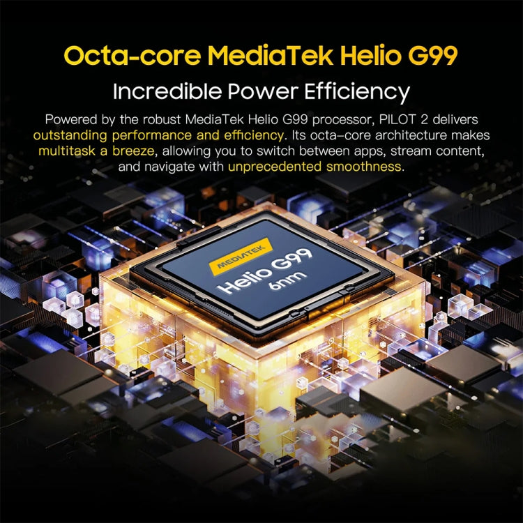 Blackview Oscal PILOT 2, 8GB+256GB, IP68/IP69K/MIL-STD-810H, 6.5 inch Android 14 MediaTek MT6789 Octa Core, Network: 4G, OTG, NFC (Orange) by buy2fix