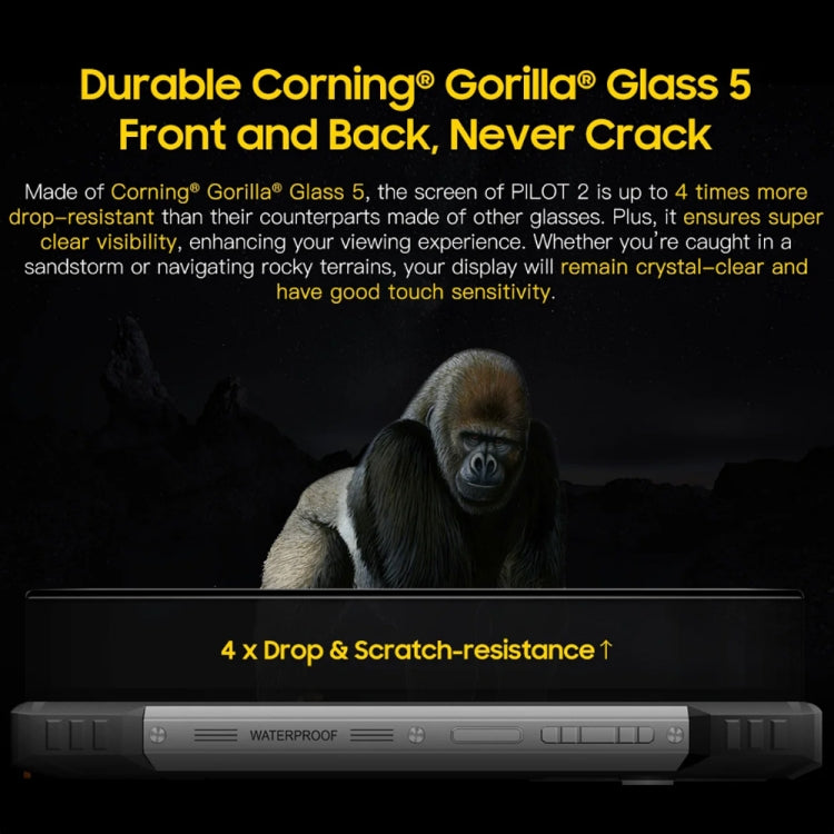 Blackview Oscal PILOT 2, 8GB+256GB, IP68/IP69K/MIL-STD-810H, 6.5 inch Android 14 MediaTek MT6789 Octa Core, Network: 4G, OTG, NFC (Orange) by buy2fix