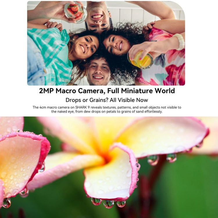 Blackview SHARK 9, 8GB+256GB, 6.67 inch Android 14 Unisoc T820 Octa Core, Network: 5G (Black) - Blackview by Blackview | Online Shopping UK | buy2fix