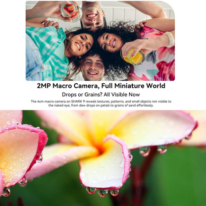 Blackview SHARK 9, 8GB+256GB, 6.67 inch Android 14 Unisoc T820 Octa Core, Network: 5G (Black) - Blackview by Blackview | Online Shopping UK | buy2fix