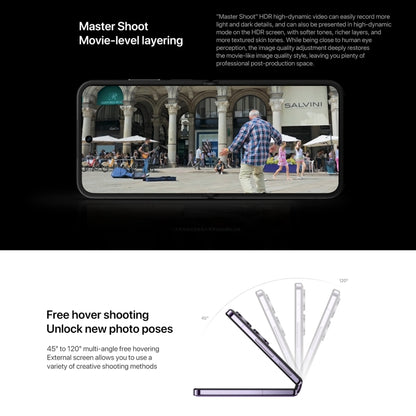 Xiaomi MIX Flip, 12GB+512GB, 6.86 inch + 4.01 inch Xiaomi HyperOS Snapdragon 8 Gen 3 Octa Core 4nm up to 3.3GHz, NFC, Network: 5G (Black) by buy2fix