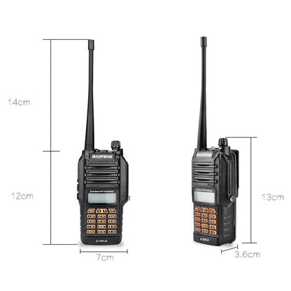 BaoFeng BF-UV9R Plus 10W Waterproof Dual Band Radio Handheld Antenna Walkie Talkie, US Plug - Handheld Walkie Talkie by BAOFENG | Online Shopping UK | buy2fix