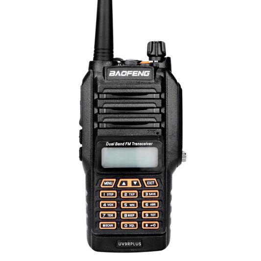BaoFeng BF-UV9R Plus 10W Waterproof Dual Band Radio Handheld Antenna Walkie Talkie, EU Plug - Handheld Walkie Talkie by BAOFENG | Online Shopping UK | buy2fix