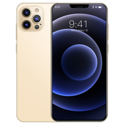 i12 Pro Max, 1GB+16GB, 6.3 inch Notch Screen, Face Identification, Android 6.0 Spreadtrum 7731 Quad Core, Network: 3G(Gold) -  by buy2fix | Online Shopping UK | buy2fix