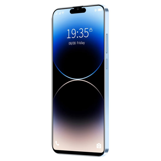i14 Pro Max N85, 1GB+8GB, 6.1 inch Screen, Face Identification, Android 8.1 MTK6580A Quad Core, Network: 3G, Dual SIM (Blue) -  by buy2fix | Online Shopping UK | buy2fix