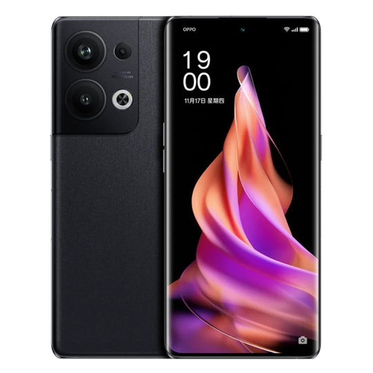 OPPO Reno9 Pro+ 5G, 16GB+256GB, 50MP Camera, Chinese Version, Triple Rear Cameras, 6.7 inch ColorOS 13 / Android 13 Qualcomm Snapdragon 8+ Octa Core up to 2.995GHz, Network: 5G, Support Google Play(Black)