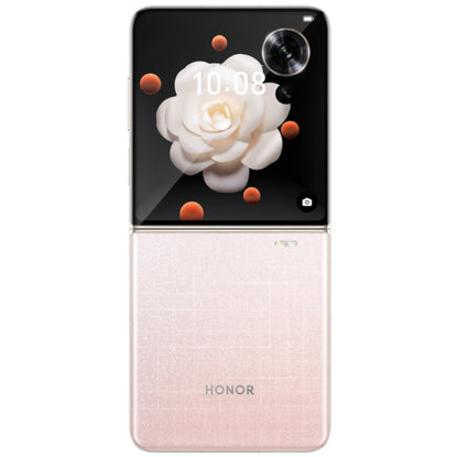 Honor Magic V Flip, 12GB+256GB, 6.8 inch + 4.0 inch Screen MagicOS 8.0 Snapdragon 8+ Gen 1 Octa Core, Network: 5G, NFC, OTG (Pink) - Honor by HONOR | Online Shopping UK | buy2fix