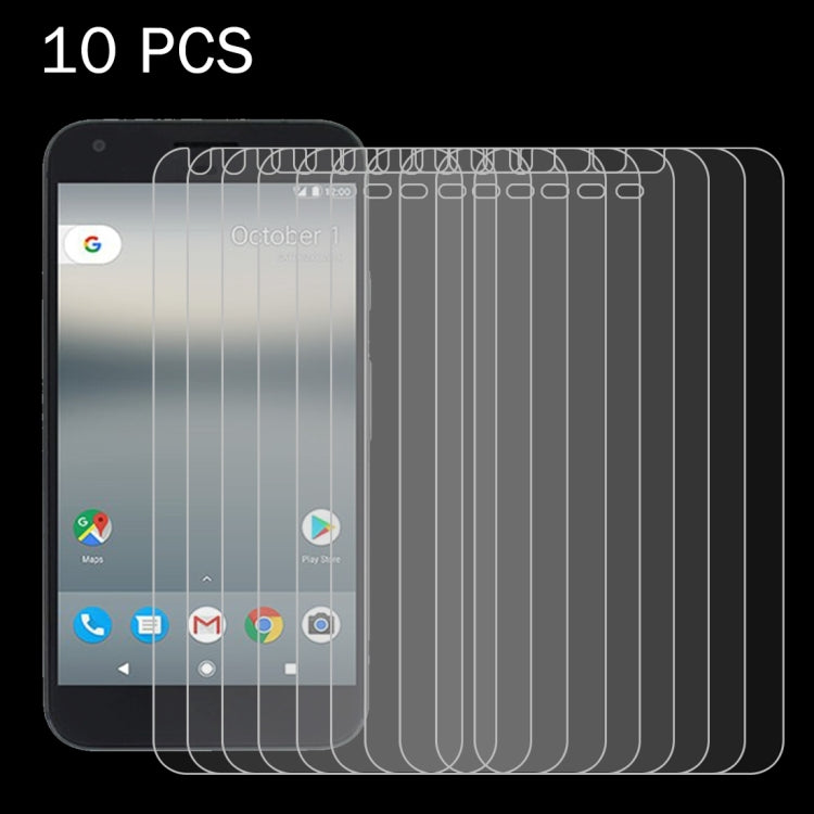 10 PCS for Google Pixel XL 0.26mm 9H Surface Hardness 2.5D Explosion-proof Tempered Glass Screen Film - Google Tempered Glass by buy2fix | Online Shopping UK | buy2fix