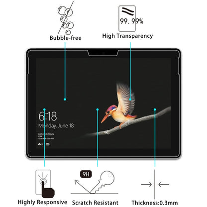 25 PCS For Microsoft Surface Go 2 9H 2.5D Explosion-proof Tempered Glass Film - Others by buy2fix | Online Shopping UK | buy2fix