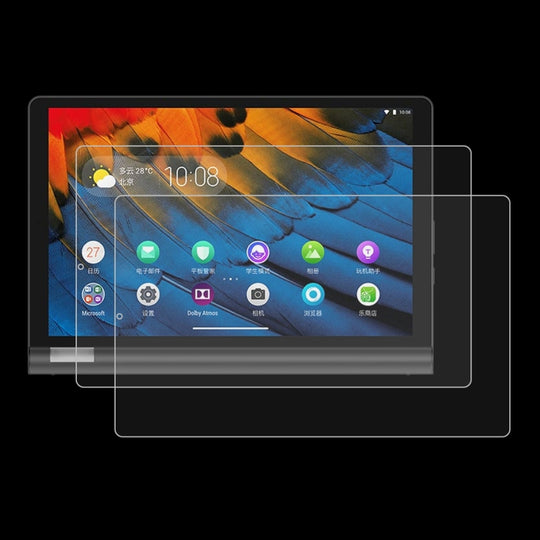 For Lenovo Yoga Tab 5 10.1 inch 2 PCS 9H HD Explosion-proof Tempered Glass Film