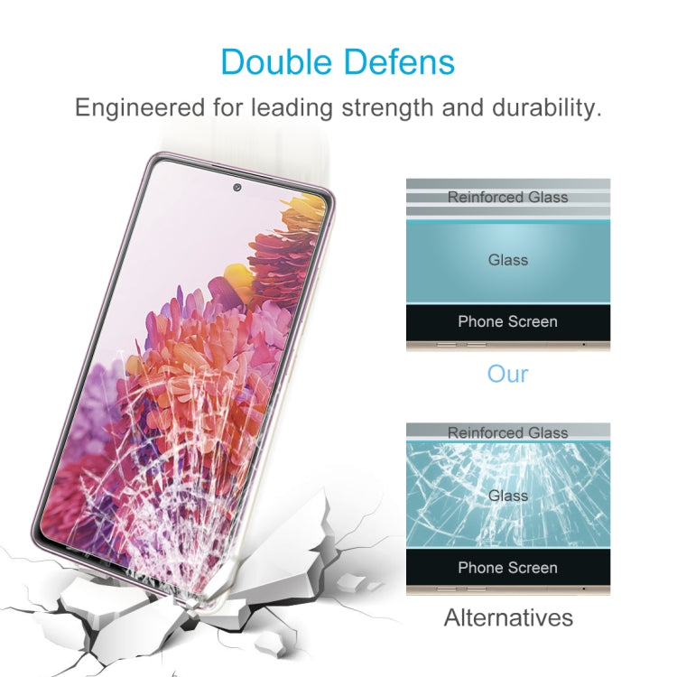 For Samsung Galaxy S20 FE / S20 FE 5G / S20 FE 2022 10 PCS 0.26mm 9H 2.5D Tempered Glass Film by buy2fix