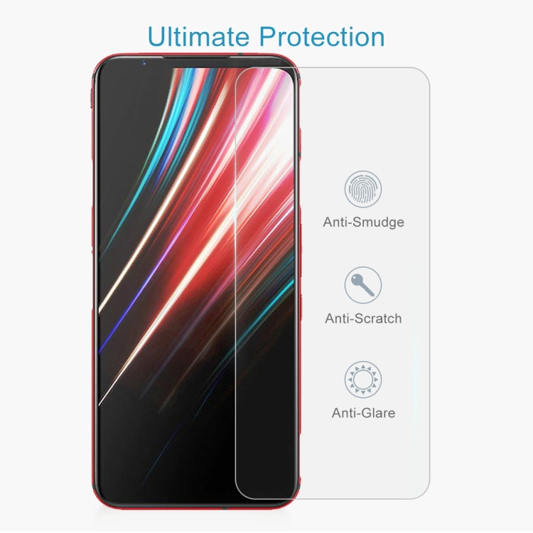 For ZTE nubia Red Magic 5G / Magic 5S 10 PCS 0.26mm 9H 2.5D Tempered Glass Film - ZTE Tempered Glass by buy2fix | Online Shopping UK | buy2fix