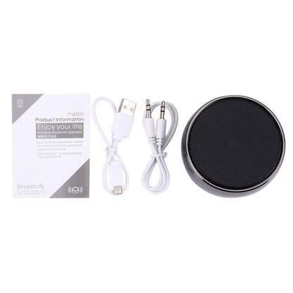 BS01 Portable Bluetooth Speaker, Support Hands-free Calls & TF Card & AUX IN - Desktop Speaker by buy2fix | Online Shopping UK | buy2fix