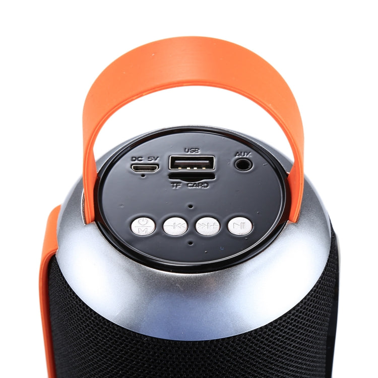 T&G TG112 Portable Bluetooth Speaker, with Mic & FM Radio Function, Support Hands-free & TF Card & U Disk Play(Black) - Desktop Speaker by T&G | Online Shopping UK | buy2fix