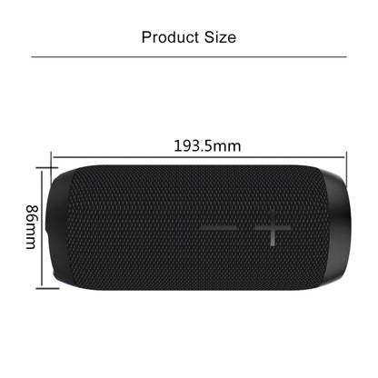HOPESTAR P7 Mini Portable Rabbit Wireless Bluetooth Speaker, Built-in Mic, Support AUX / Hand Free Call / FM / TF(Black) - Waterproof Speaker by HOPESTAR | Online Shopping UK | buy2fix