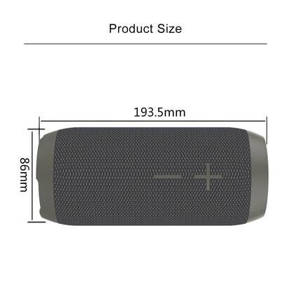 HOPESTAR P7 Mini Portable Rabbit Wireless Bluetooth Speaker, Built-in Mic, Support AUX / Hand Free Call / FM / TF(Grey) - Waterproof Speaker by HOPESTAR | Online Shopping UK | buy2fix