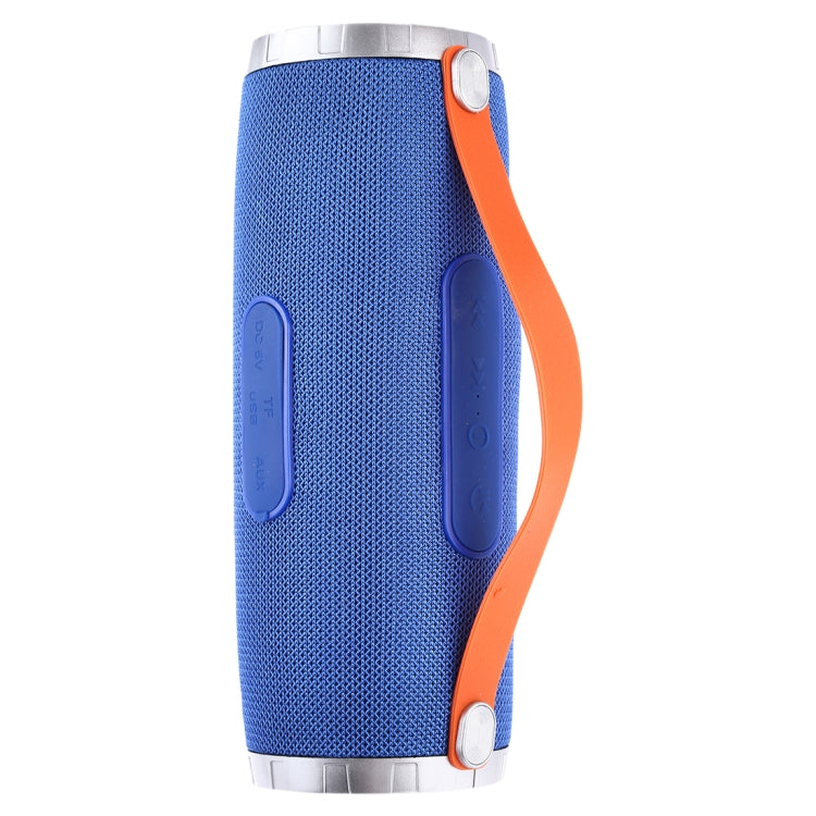 T&G TG109 Portable Wireless Bluetooth V4.2 Stereo Speaker with Handle, Built-in MIC, Support Hands-free Calls & TF Card & AUX IN & FM(Dark Blue) - Desktop Speaker by T&G | Online Shopping UK | buy2fix