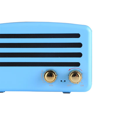 Portable Wireless Bluetooth V4.2 Stereo Speaker with Lanyard, Built-in MIC, Support Hands-free Calls & TF Card & AUX IN & FM, Bluetooth Distance: 10m (Baby Blue) - Desktop Speaker by buy2fix | Online Shopping UK | buy2fix