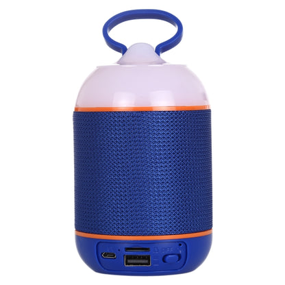 T&G TG605 Portable Stereo Wireless Bluetooth V5.0 Speaker, Built-in Mic, Support Hands-free Calls & TF Card & U Disk & AUX Audio & FM(Blue) - Desktop Speaker by T&G | Online Shopping UK | buy2fix