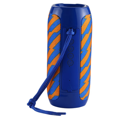 T&G TG117 Portable Bluetooth Stereo Speaker, with Built-in MIC, Support Hands-free Calls & TF Card & AUX IN & FM, Bluetooth Distance: 10m(Dark Blue) - Desktop Speaker by T&G | Online Shopping UK | buy2fix