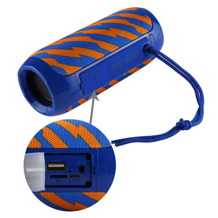 T&G TG117 Portable Bluetooth Stereo Speaker, with Built-in MIC, Support Hands-free Calls & TF Card & AUX IN & FM, Bluetooth Distance: 10m(Dark Blue) - Desktop Speaker by T&G | Online Shopping UK | buy2fix