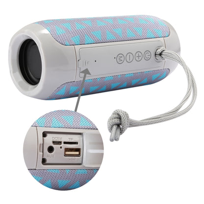 T&G TG117 Portable Bluetooth Stereo Speaker, with Built-in MIC, Support Hands-free Calls & TF Card & AUX IN & FM, Bluetooth Distance: 10m(Blue) - Desktop Speaker by T&G | Online Shopping UK | buy2fix