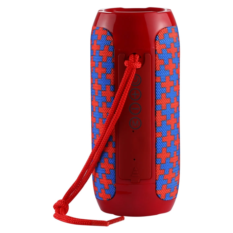 T&G TG117 Portable Bluetooth Stereo Speaker, with Built-in MIC, Support Hands-free Calls & TF Card & AUX IN & FM, Bluetooth Distance: 10m(Red) - Desktop Speaker by T&G | Online Shopping UK | buy2fix