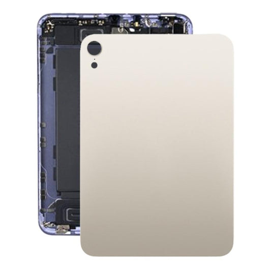 For iPad Mini 6 2021 WiFi Version Aluminum Alloy Back Battery Cover(Gold) - iPad mini 6 (2021) by buy2fix | Online Shopping UK | buy2fix