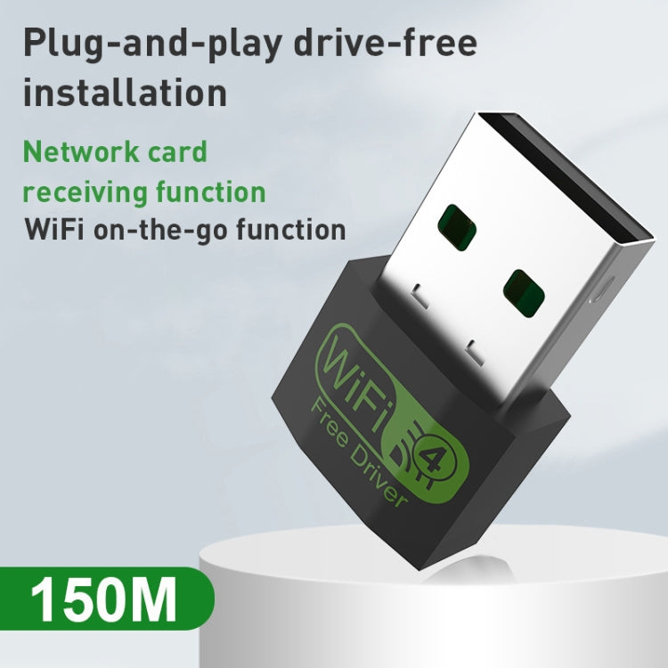 150Mbps Mini USB Wireless Network Adapter WiFi Signal Receiver by buy2fix