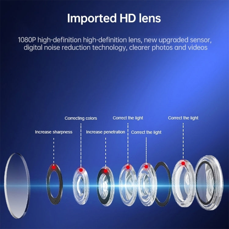 A9 1080P WiFi Wireless Network Camera Wide-angle Recorder (Black) by buy2fix