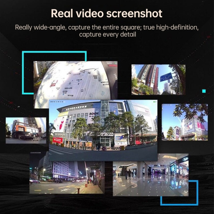 A9 1080P WiFi Wireless Network Camera Wide-angle Recorder (Black) by buy2fix